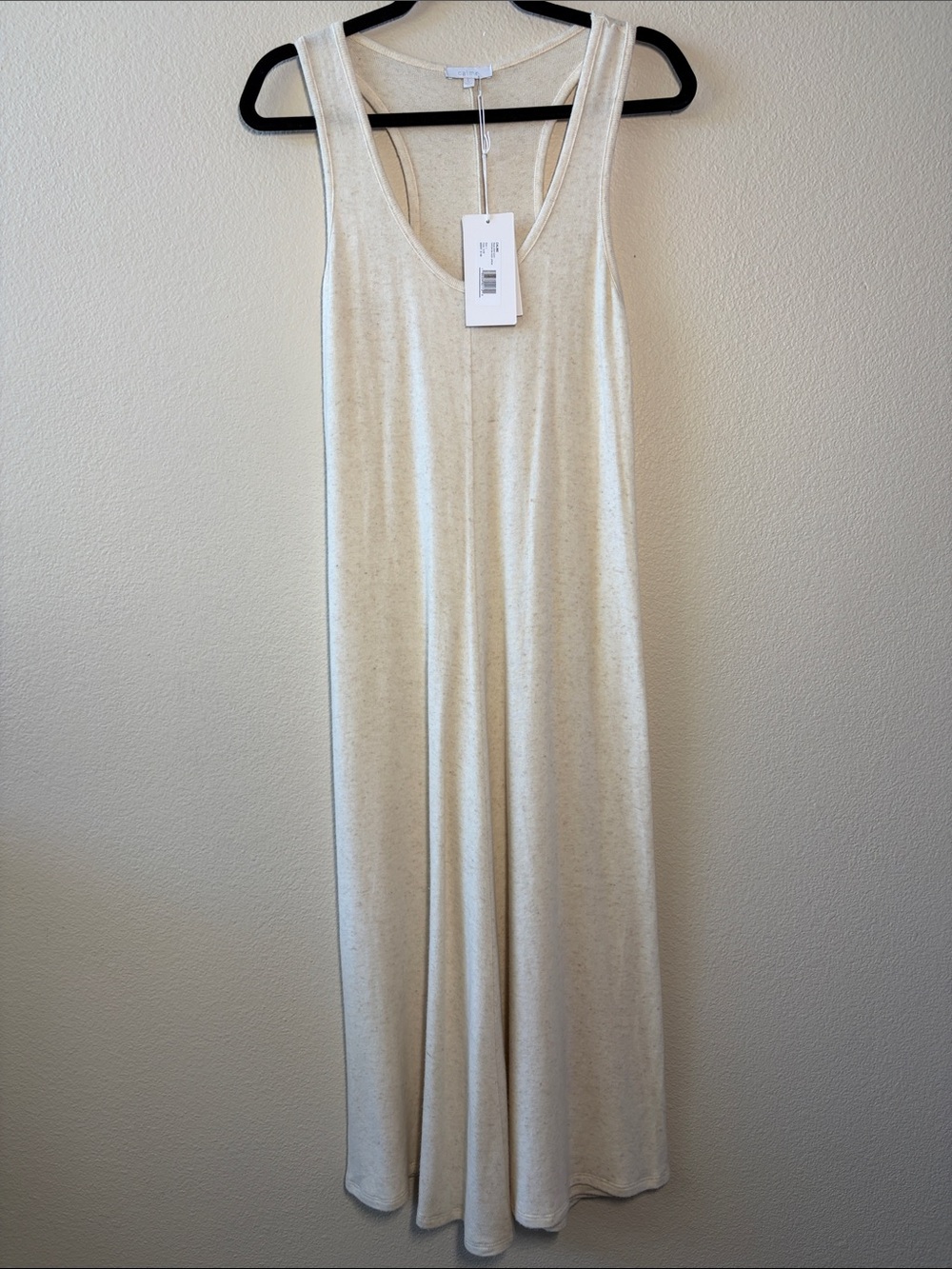 Sleeveless Cream V-Neck Maxi Dress — Timeless Everyday Style